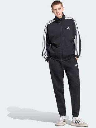 TUTA ADIDAS PERFORMANCE UOMO THREE STRIPS NERO BLACK