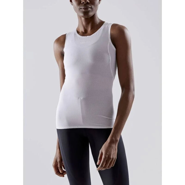 CANOTTA DONNA CRAFT WOMAN TANK TOP SPORT CLASSIC WHITE