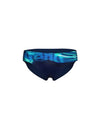 HERREN ARENA SWIMSUIT SLIP SWIMMING POOL BRIEF SCHWARZ BLAU