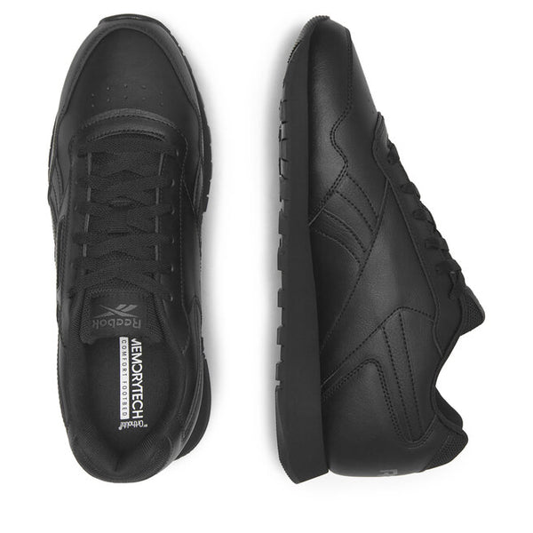 SCARPE REEBOK CLASSIC GLIDE RIPPLE CLIP LEATHER BIANCA SCARPA DONNA NERA