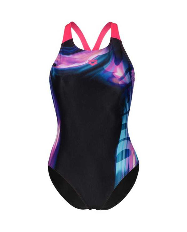 COSTUME ARENA DONNA INTERO PISCINA DREAMHLINE NUOTO BLU