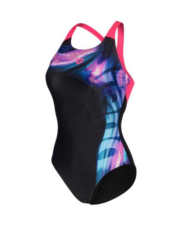 COSTUME ARENA DONNA INTERO PISCINA DREAMHLINE NUOTO BLU