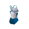 COSTUME ARENA DONNA INTERO PISCINA SPALLINA STRETTA BIANCO