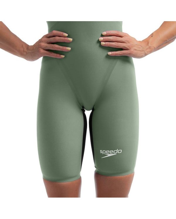 COSTUMONE SPEEDO FASTSKIN LZR VALOR 2.0 COSTUMONI DONNA OPEN BACK VERDE