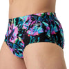 COSTUME SPEEDO UOMO TRUNK NUOTO PISCINA ML PRINTED END+ 13,5 CM NERO VIOLA FANTASIA