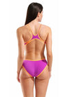 COSTUME ARENA DONNA ONE BIG LOGO COSTUME INTERO PISCINA VIOLA