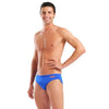 COSTUME ARENA UOMO SLIP NUOTO PISCINA BLU ARANCIO  SOLID BRIEF
