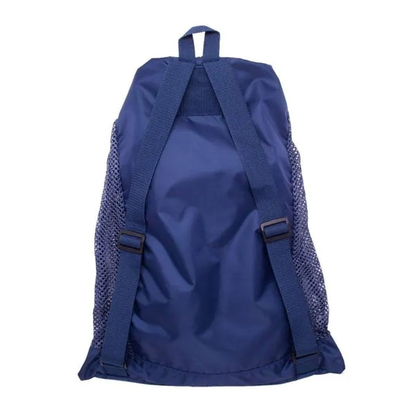 SACCA RETATA SPEEDO BORSA PISCINA BAG PORTA PINNE NUOTO BLU