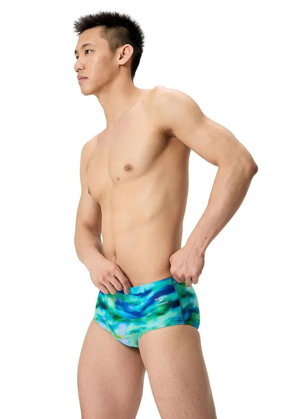 COSTUME SPEEDO UOMO TRUNK NUOTO PISCINA ML PRINTED BRIEF 13,5 CM FANTASIA