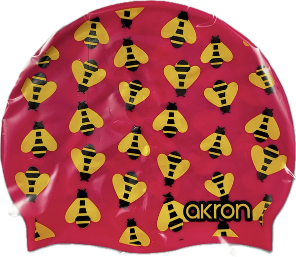 CUFFIA PISCINA AKRON SILICONE SWIM CAP BE WATER CUFFIE NUOTO SWEET