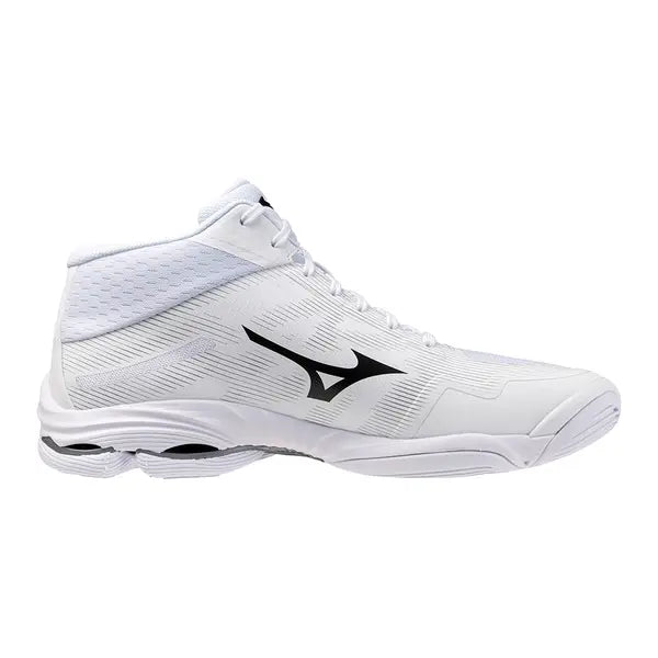 MIZUNO WAVE LIGHTING PRO MID SCARPE PALLAVOLO WHITE