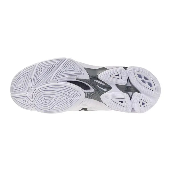 MIZUNO WAVE LIGHTING PRO MID SCARPE PALLAVOLO WHITE