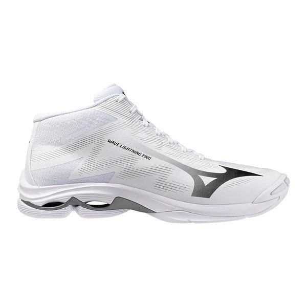 MIZUNO WAVE LIGHTING PRO MID SCARPE PALLAVOLO WHITE