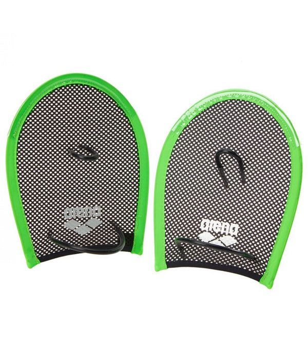 PALETTE ARENA PISCINA NUOTO TRAINING FLEX PADDLES ACID LIME