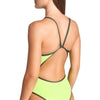 COSTUME ARENA DONNA PISCINA INTERO ICON VINTAGE NUOTO LIME