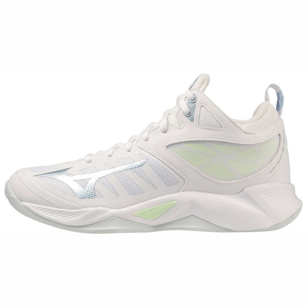 MIZUNO WAVE DIMENSION BIANCA MID SCARPE PALLAVOLO DONNA