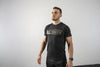 T SHIRT XENIOS USA  MAGLIA CROSSFIT UOMO MAN TEE FITTEST BLACK