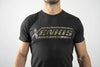 T SHIRT XENIOS USA  MAGLIA CROSSFIT UOMO MAN TEE FITTEST BLACK