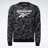 FELPA REEBOK CROSSFIT UOMO GIROCOLLO TUTA MAN HOODIE GRIGIO - TOP LEVEL SPORT