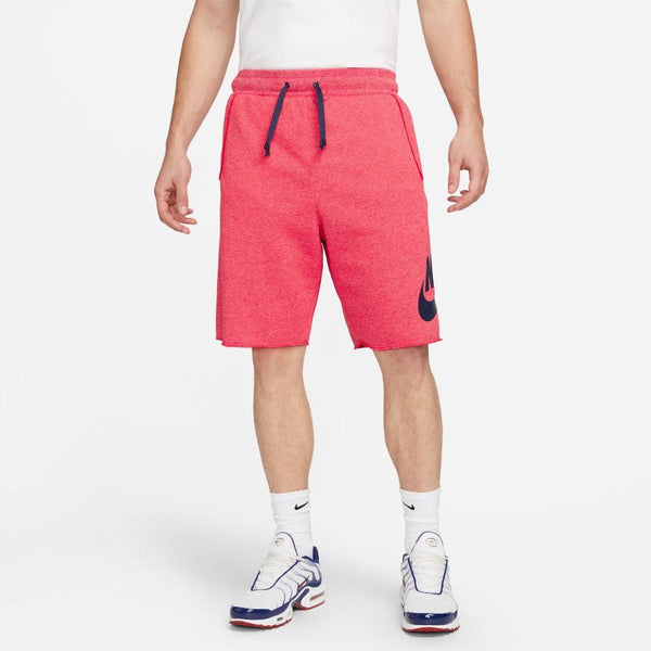 SHORT NIKE PANTA CORTO UOMO BERMUDA TRAINING FITNESS RED - TOP LEVEL SPORT