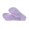 INFRADITO HAVAIANAS CIABATTE MARE PISCINA CIABATTA LILLA GLITTER - TOP LEVEL SPORT