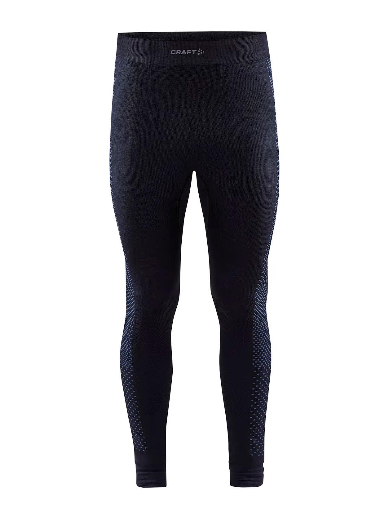MFH Uomo Pantaloni Termici US Level II Gen III, OD Verde, In Misto Poliestere-elastan, Traspiranti, A Rapida Asciugatura, Vita Elastica