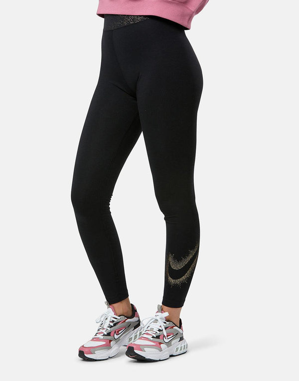 Nike | Pants & Jumpsuits | Nike Pro Womens Blackmetallic Gold Training  Tights Aq44213 Leggings Size S | Poshmark
