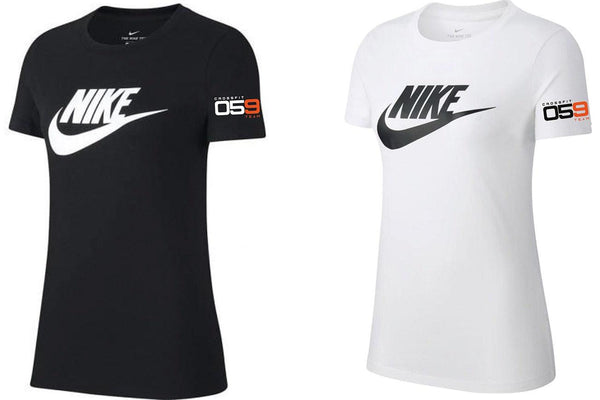 T SHIRT NIKE DRY-FIT MAGLIA DONNA CROSSFIT 059 TEAM MODENA BLACK EDITION - TOP LEVEL SPORT