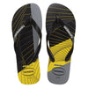 INFRADITO HAVAIANAS CIABATTE MARE PISCINA CIABATTA NERO GIALLA - TOP LEVEL SPORT