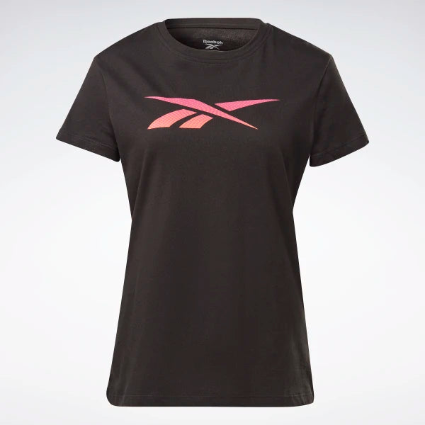 MAGLIA DONNA REEBOK FITNESS CROSSFIT T SHIRT WOMAN NERA FUCSIA