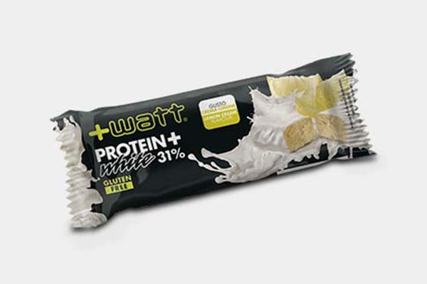 BARRETTE PROTEICHE Protein+ White +WATT NUTRITION - TOP LEVEL SPORT