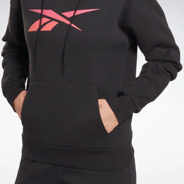 Reebok felpa nera donna hotsell