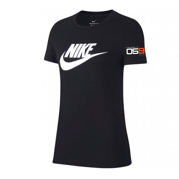 T SHIRT NIKE DRY-FIT MAGLIA DONNA CROSSFIT 059 TEAM MODENA BLACK EDITION - TOP LEVEL SPORT