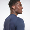 T-SHIRT REEBOK MAGLIA UOMO CROSSFIT WOD TRAINING BLU - TOP LEVEL SPORT