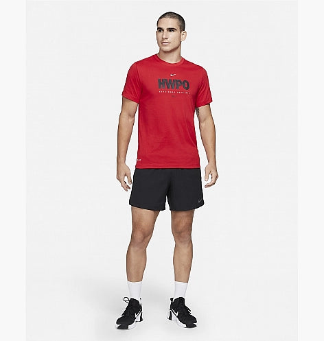 T SHIRT NIKE HWPO FRASER DRY-FIT MAGLIA UOMO MAN TEE ROSSA - TOP LEVEL SPORT