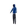 TUTA BIMBO BIMBA ADIDAS LOGO JUNIOR FELPA E PANTALONE BLU - TOP LEVEL SPORT