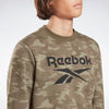 FELPA REEBOK CROSSFIT UOMO GIROCOLLO TUTA MAN HOODIE VERDE - TOP LEVEL SPORT