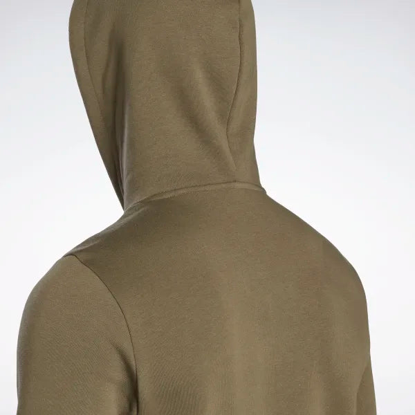 Felpa verde reebok sales