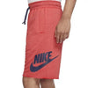 SHORT NIKE PANTA CORTO UOMO BERMUDA TRAINING FITNESS RED - TOP LEVEL SPORT