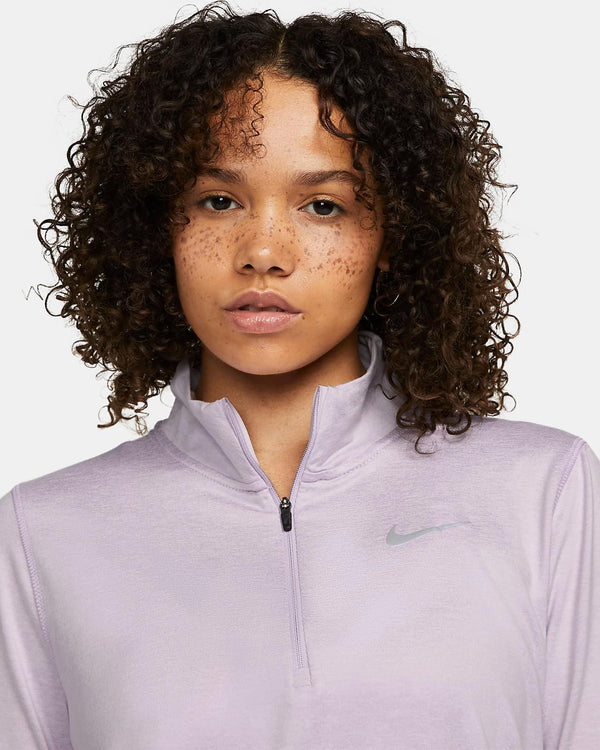 MAGLIA MANICA LUNGA GIACCA RUNNING NIKE OUTDOOR DONNA LILLA - TOP LEVEL SPORT