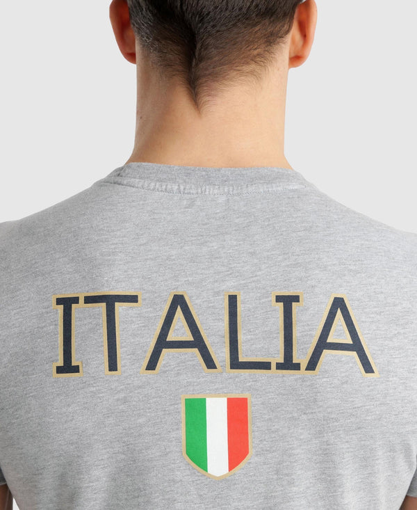 T SHIRT ARENA FIN ITALIA MAGLIA TRAINING NAZIONALE GRIGIA - TOP LEVEL SPORT