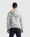 FELPA ARENA FIN ITALIA TUTA UNISEX TRAINING NAZIONALE GRIGIA - TOP LEVEL SPORT