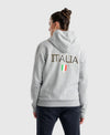 FELPA ARENA FIN ITALIA TUTA UNISEX TRAINING NAZIONALE GRIGIA - TOP LEVEL SPORT
