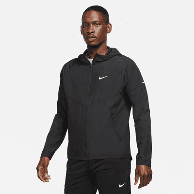 GIACCA IMPERMEABILE NIKE OUTDOOR CROSSFIT RUNNING UOMO NERA - TOP LEVEL SPORT