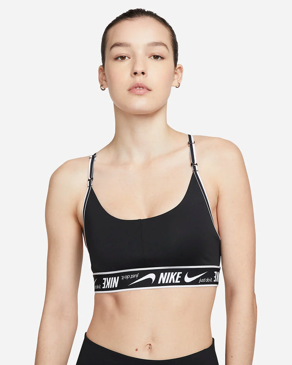 TOP NIKE AIR SWOOSH WOMAN BRA DONNA FUNCTIONAL TRAINING VERDE - TOP LEVEL SPORT