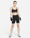 TOP NIKE AIR SWOOSH WOMAN BRA DONNA FUNCTIONAL TRAINING VERDE - TOP LEVEL SPORT
