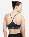 TOP NIKE AIR SWOOSH WOMAN BRA DONNA FUNCTIONAL TRAINING VERDE - TOP LEVEL SPORT