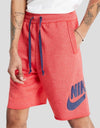 SHORT NIKE PANTA CORTO UOMO BERMUDA TRAINING FITNESS RED - TOP LEVEL SPORT