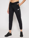 PANTA TUTA NIKE LEGGINGS DONNA WOMAN SWOOSH NERO - TOP LEVEL SPORT