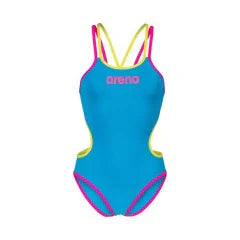 COSTUME ARENA DONNA ONE BIG LOGO COSTUME SPALLINA INTERO PISCINA - TOP LEVEL SPORT